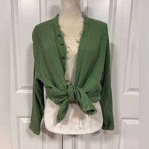 Free people button down